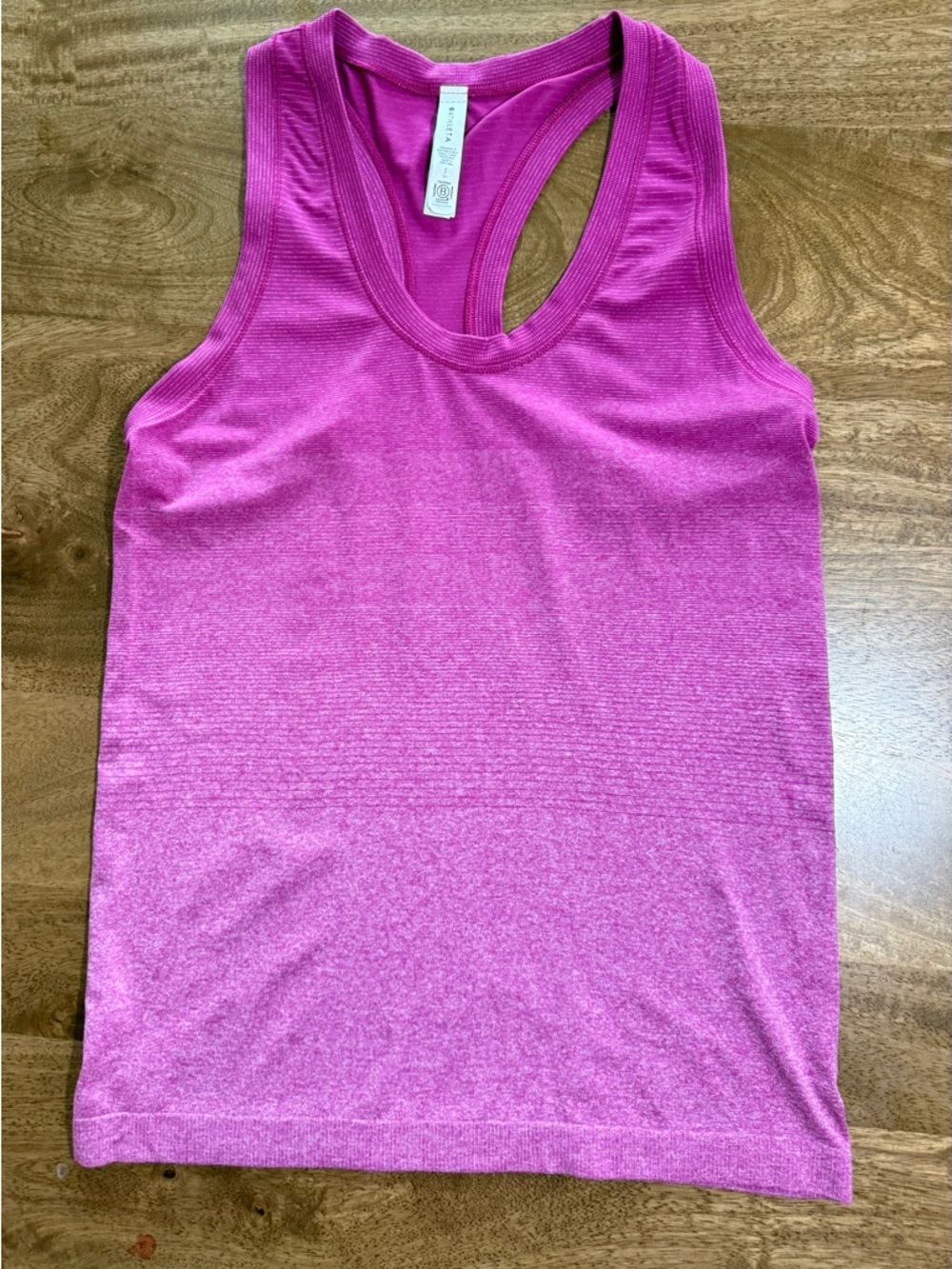 Athleta Magenta Racerback Tank Top